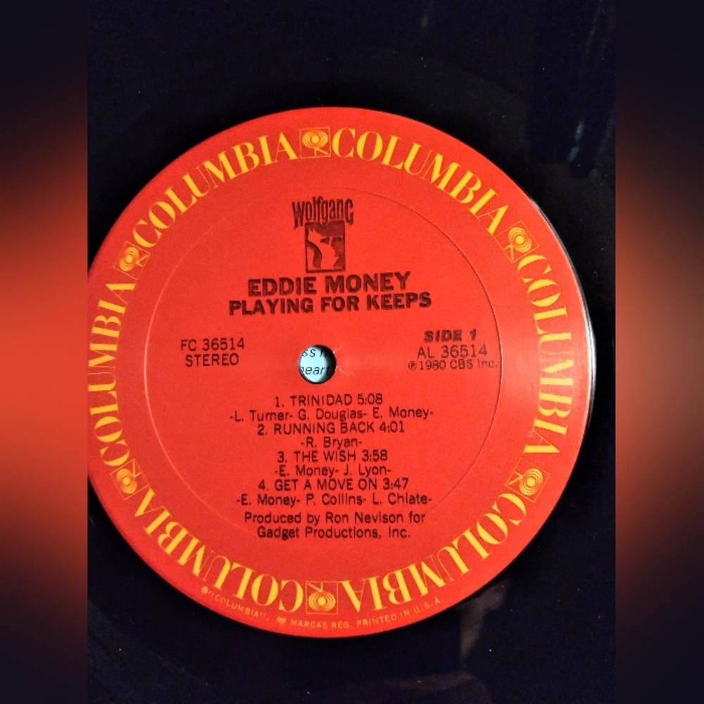 Eddie Money Album " playing For Keeps" - Picture 3 of 5